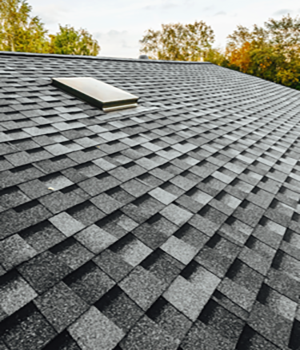 Asphalt roof shingles installed by Roofing Malaysia experts at Asia Jaya Sepadu for durable and weather-resistant protection.